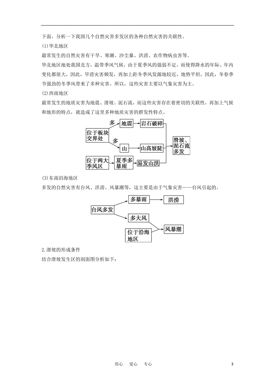 高三地理复习真题模拟16 自然灾害与防治教师.doc_第3页