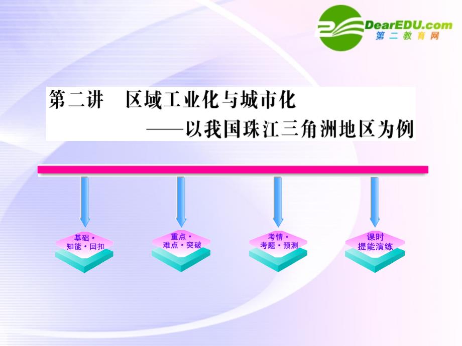 世际高考地理一轮复习 区域可持续发展42区域工业化与城化以我国珠江三角洲地区为例 .ppt_第1页