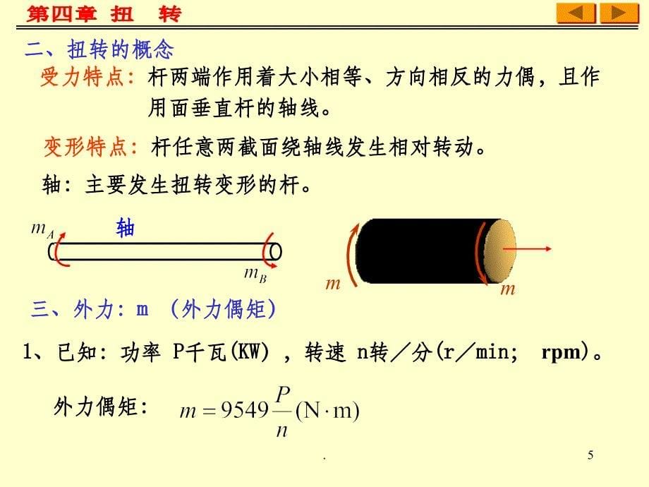 材料力学 第四章扭转ppt课件_第5页