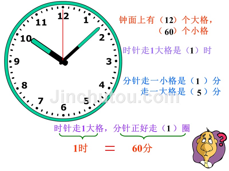 北师大版数学二年级上册《时分的认识》公开课ppt 课件_第4页