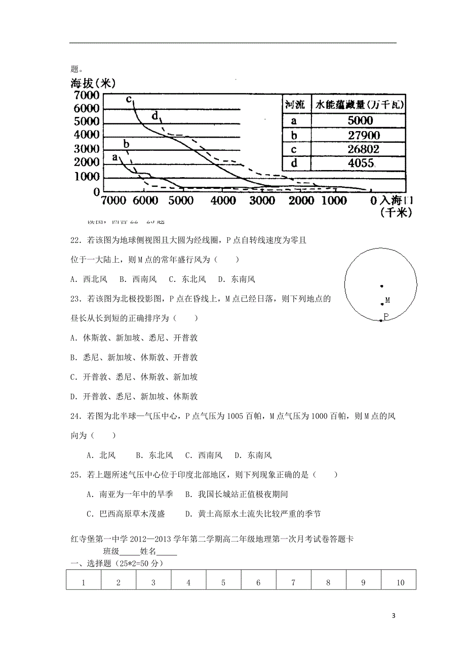 宁夏吴忠高二地理第一次月考.doc_第3页