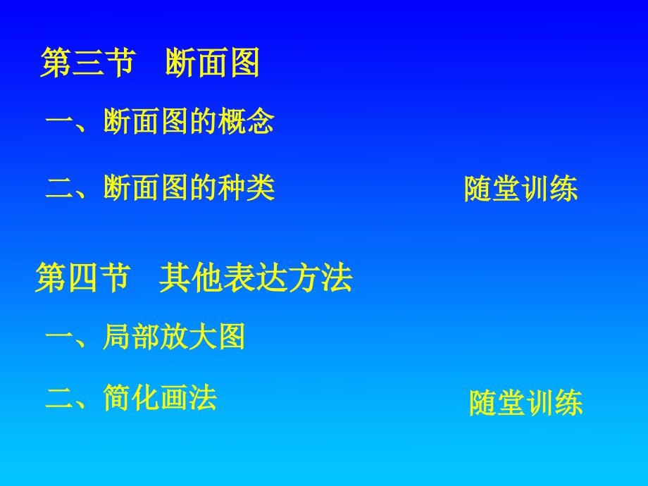 机械识图第三章机件形状常用的表达方法_第4页