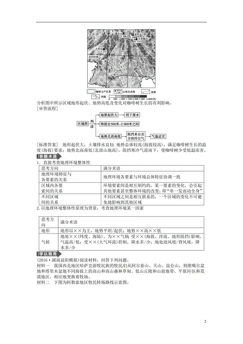 高考地理总复习第一部分自然地理第三单元从圈层作用看地理环境内在规律单元综合提升鲁教 1.doc_第2页