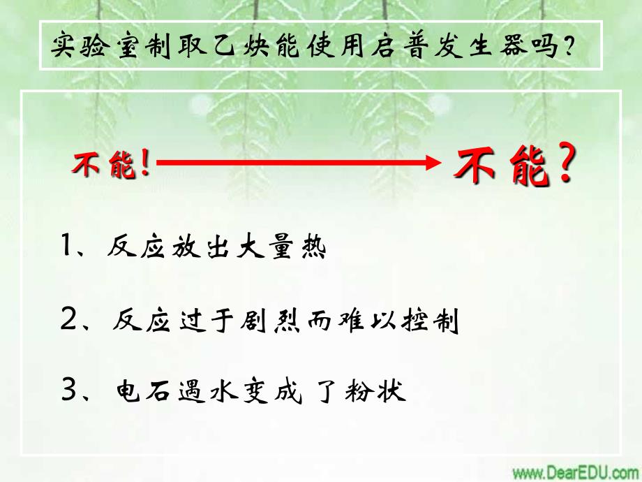 浙江江华维外国语学校有机复习烃系使用启普发生器制取乙炔问题的探究 .ppt_第4页