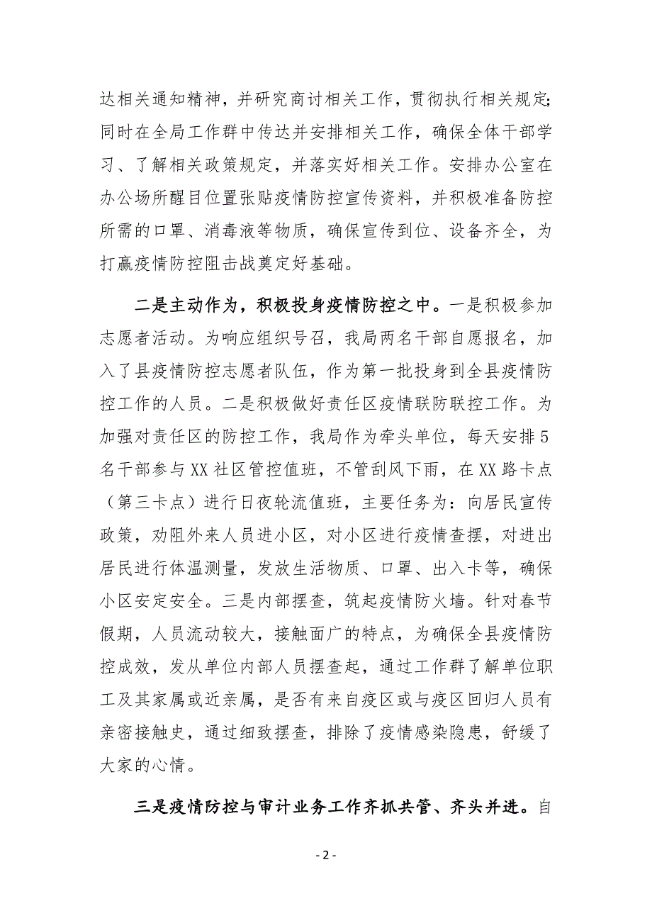 XX县审计局2020年上半年工作总结及下半年工作计划_第2页