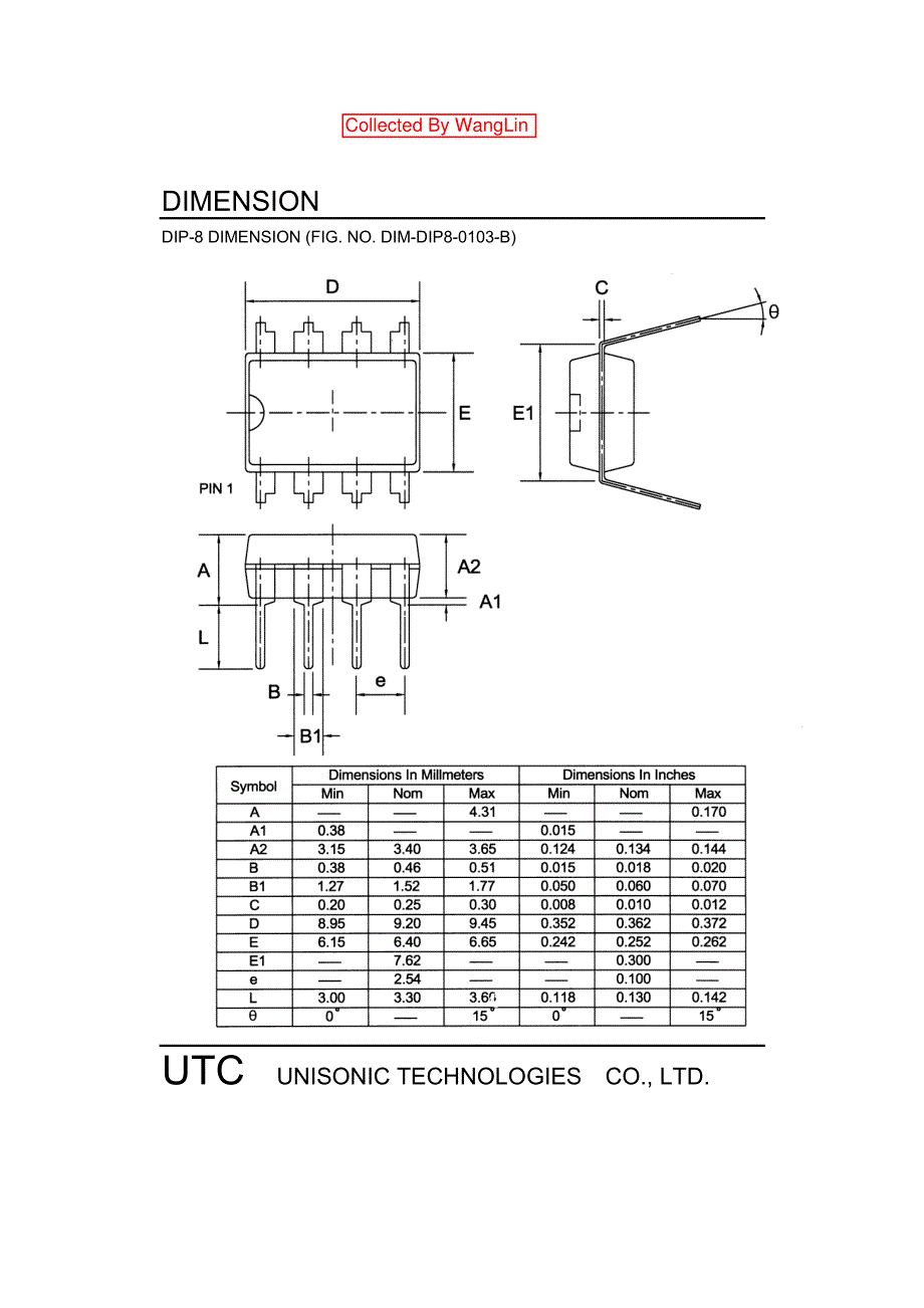 常用集成电路的封装标准大全_第1页