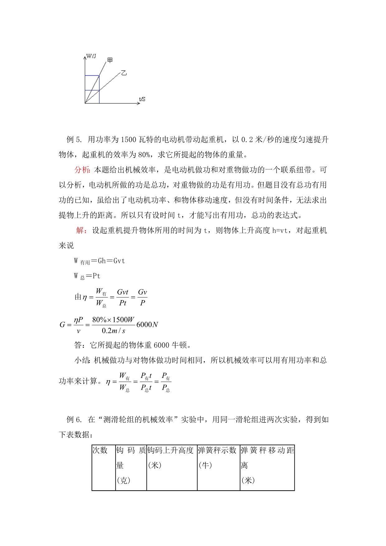 九年级物理第九章 机械和功 复习北师大版知识精讲_第5页