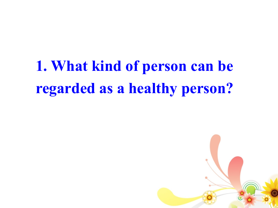 unit3 a healthy life-warming up &ampamp; readingppt课件_第3页