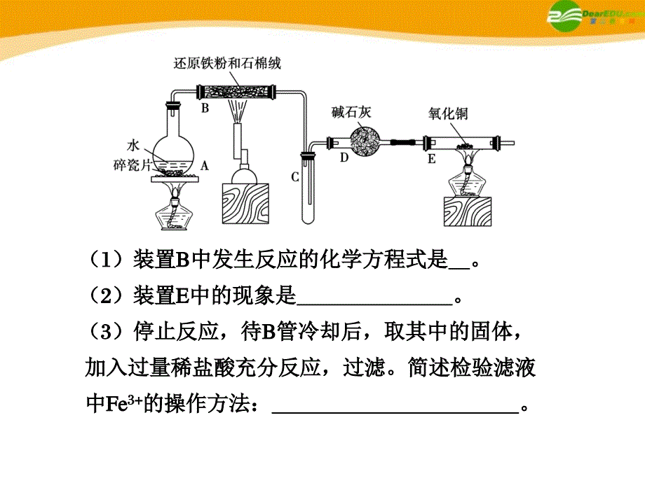 高考化学 探究FeCl3的制备与实验方案的设计与评价 .ppt_第2页