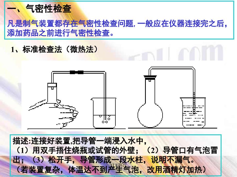 高三化学实验复习 气体制备实验 .ppt_第2页