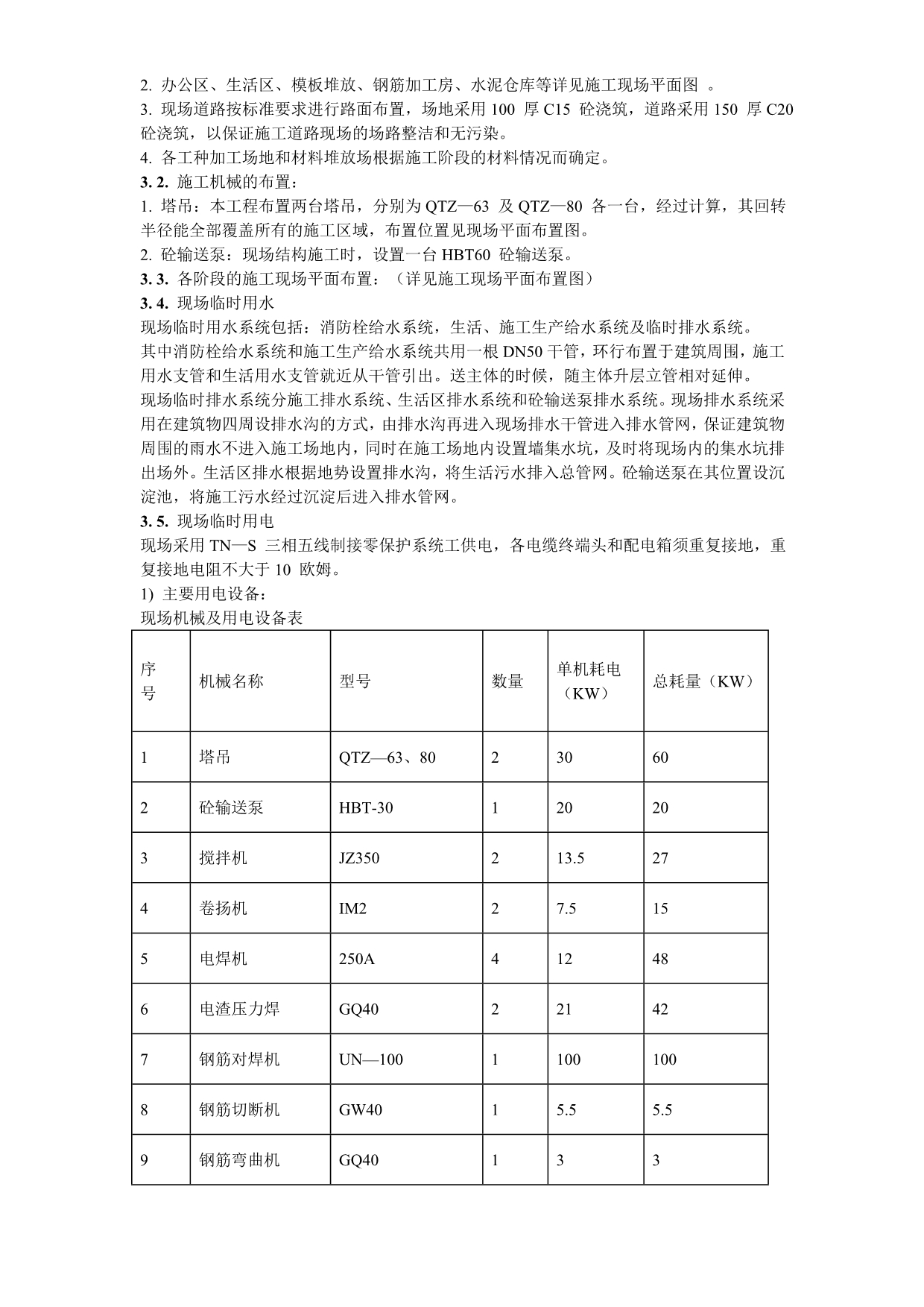 （建筑工程设计）某酒店扩建楼工程施工组织设计_第4页