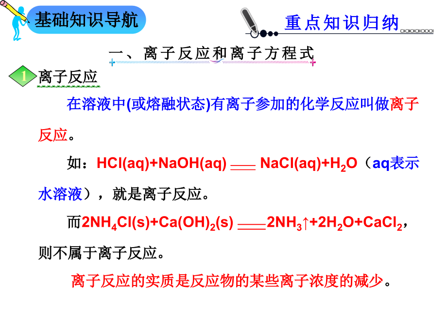 高三化学化学反应之离子反应讲解.ppt_第2页