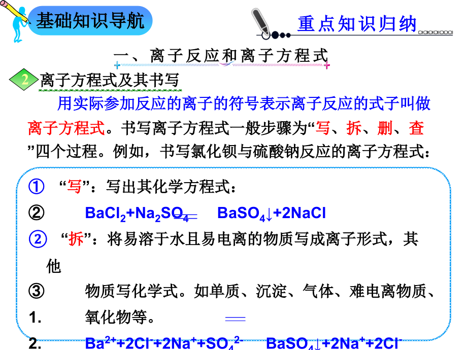 高三化学化学反应之离子反应讲解.ppt_第3页