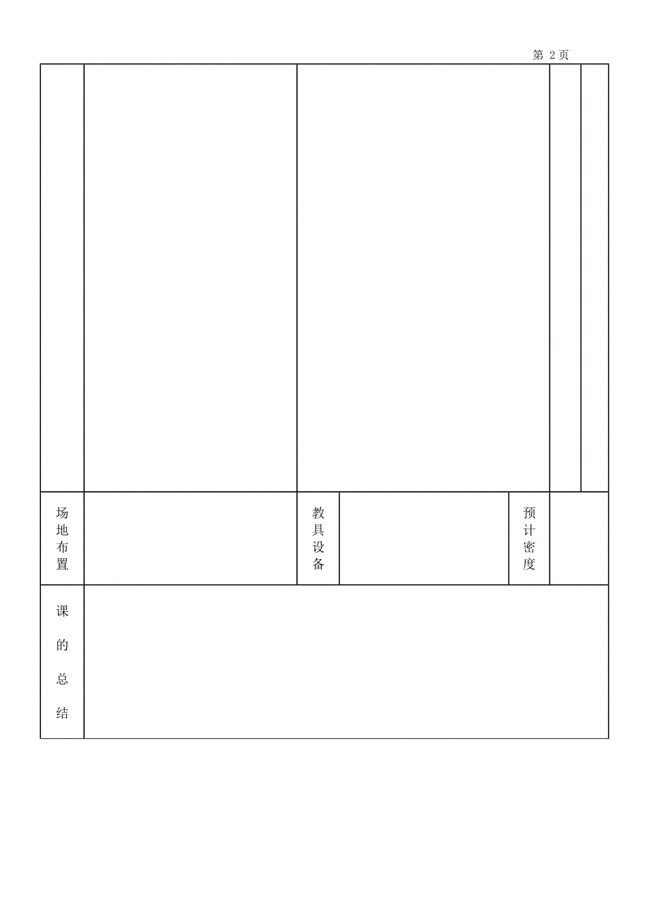 体操教案2016 ~ 2017学年第 2 学期_第3页