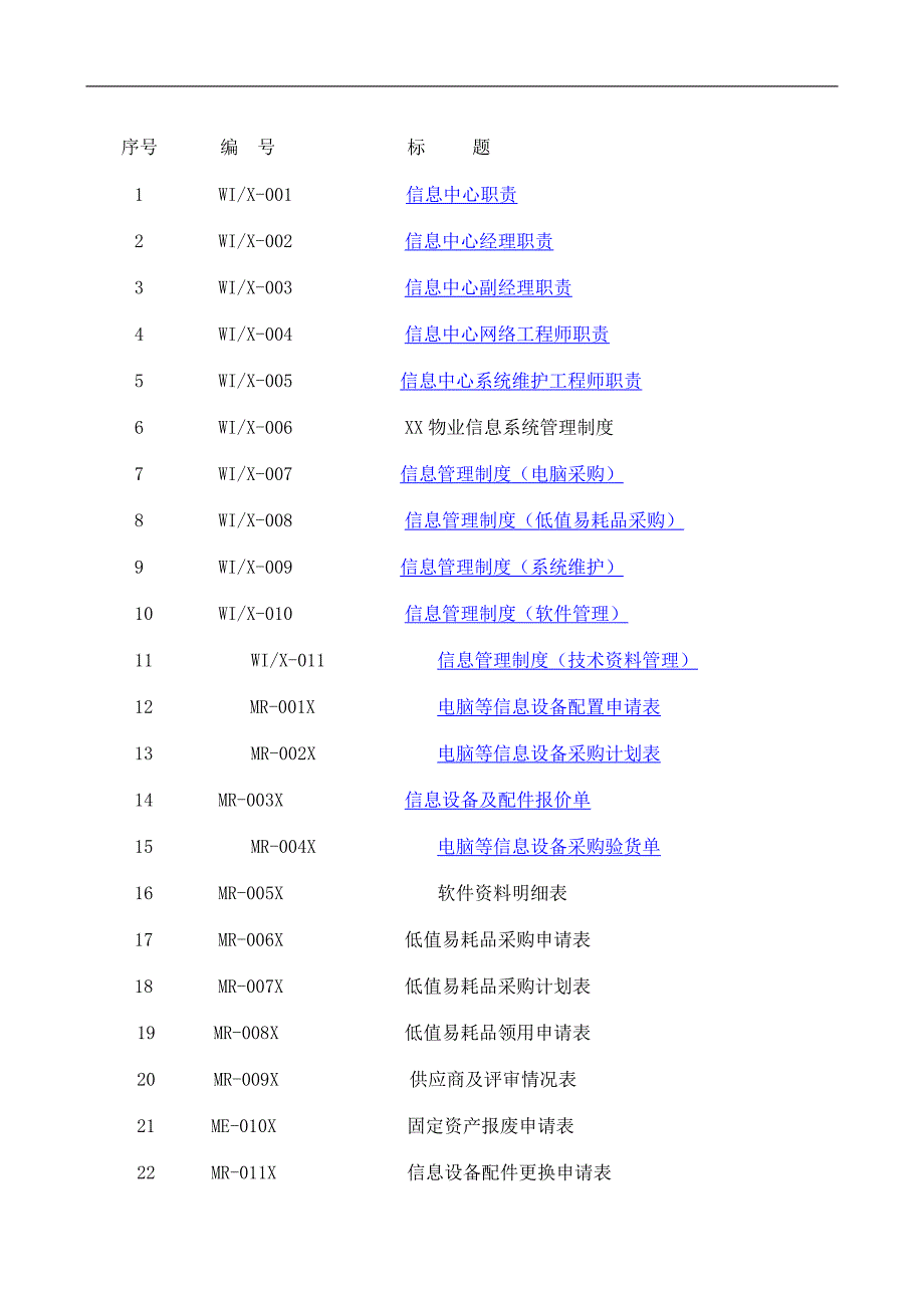 （企业管理手册）LJ物业管理公司信息工作管理手册_第3页