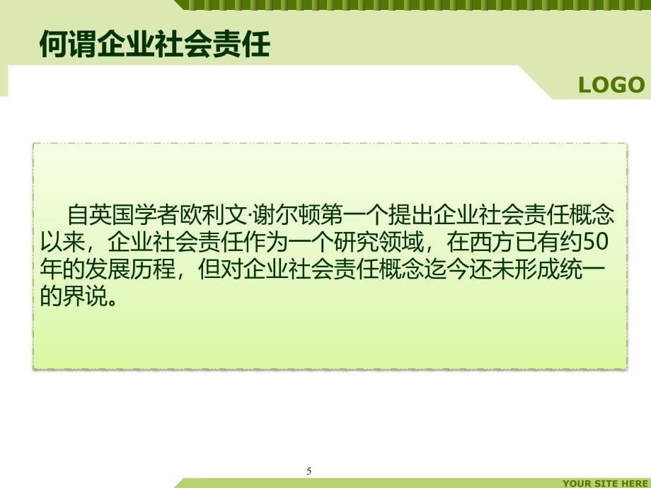 企业社会责任与经济利益何者优先PPT课件_第5页