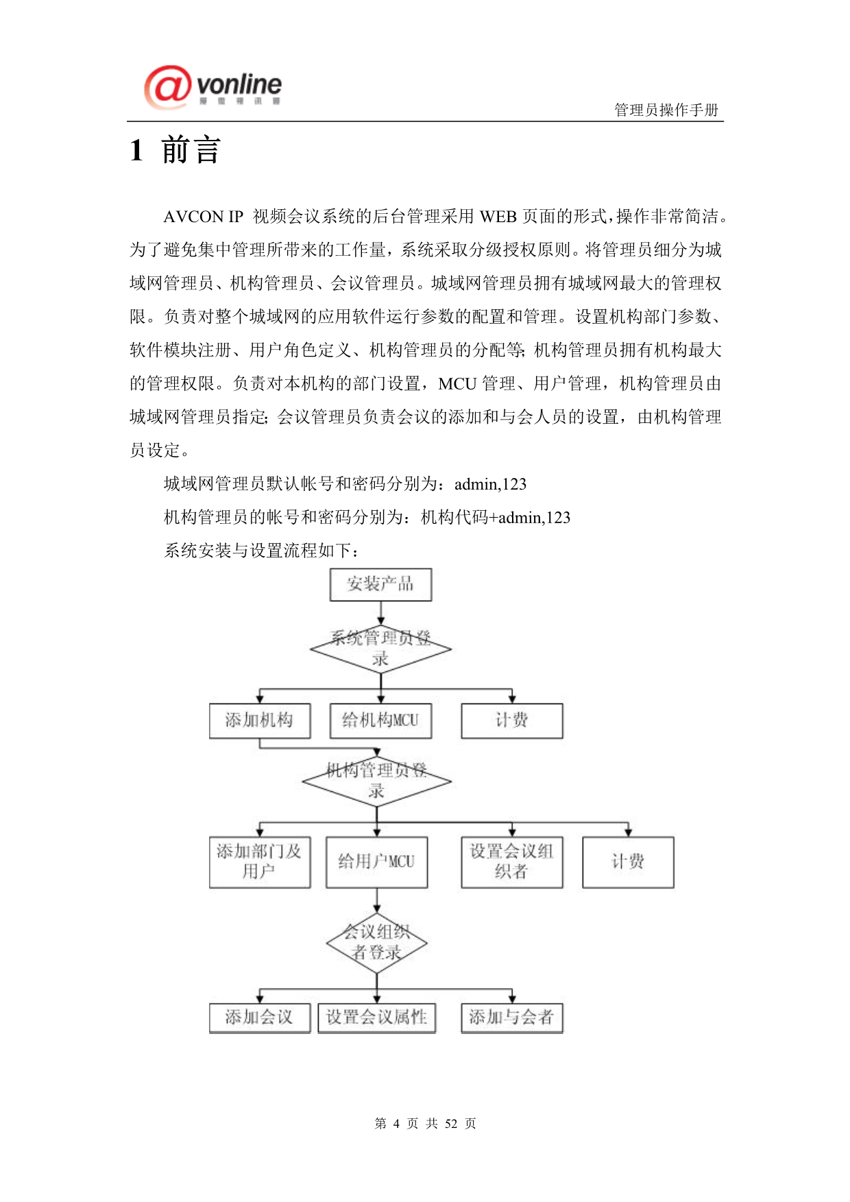 （企业管理手册）AVCON管理员手册合定版V_第4页