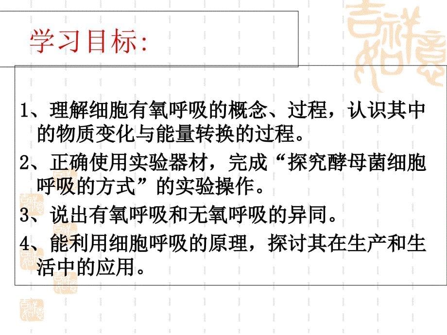 细胞呼吸教学课件培训课件_第5页