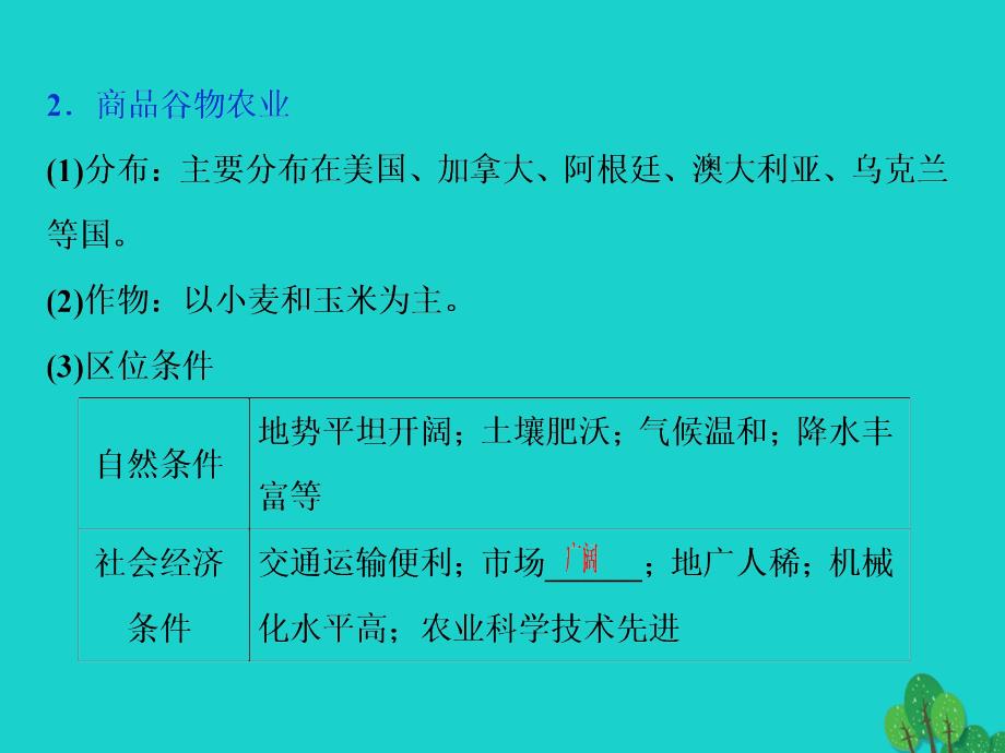 高考地理大一轮复习第八章农业地域的形成与发展第19讲农业地域类型 1.ppt_第4页