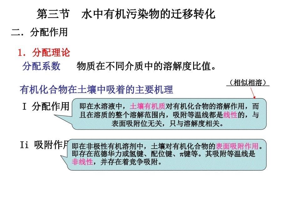 有机污染物的迁移转化知识讲稿_第5页