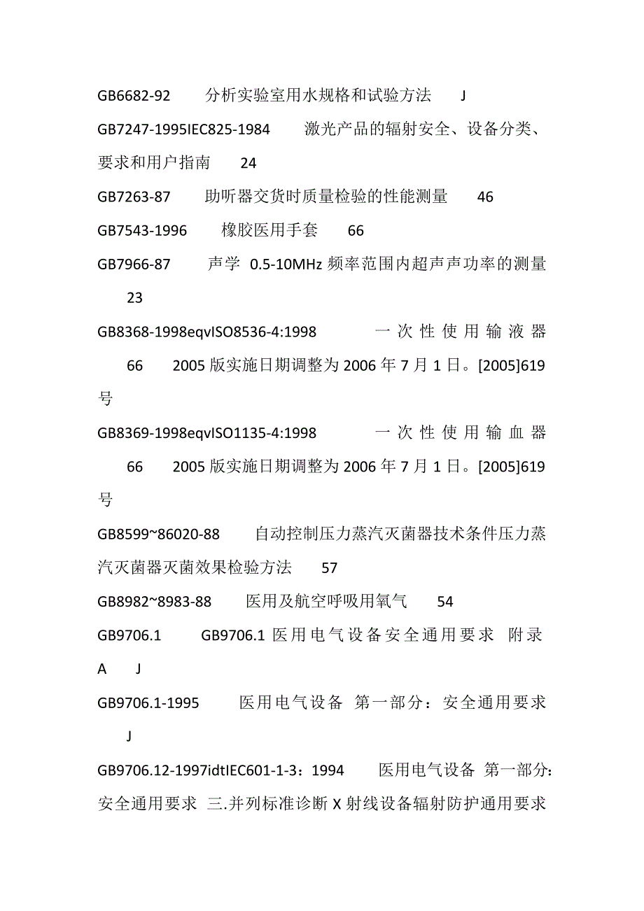 （医疗质量及标准）医疗器械设计与开发过程中常用的标准_第2页