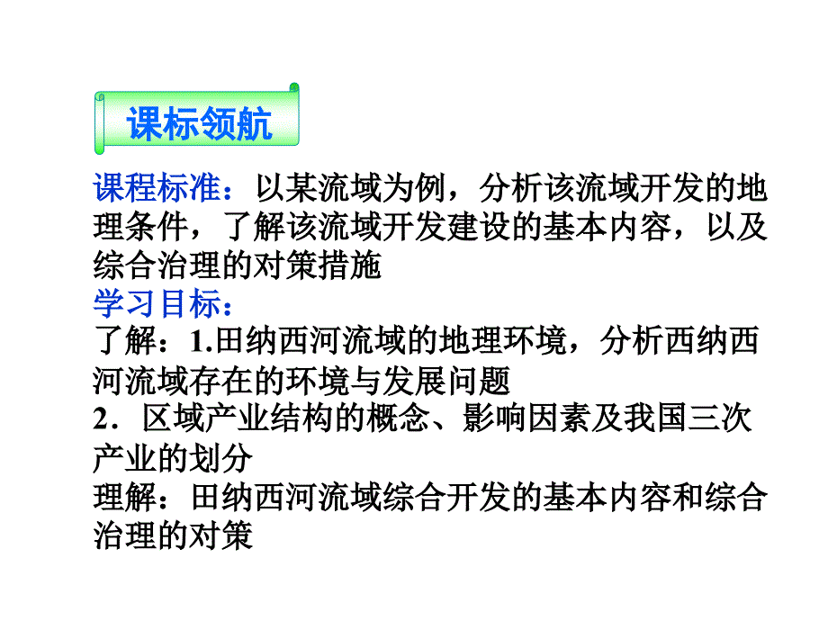 高中地理 第二章第三节流域综合治理与开发以田纳西河流域为例 湘教必修3.ppt_第2页