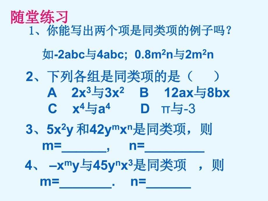 整式的加减 b讲课资料_第5页