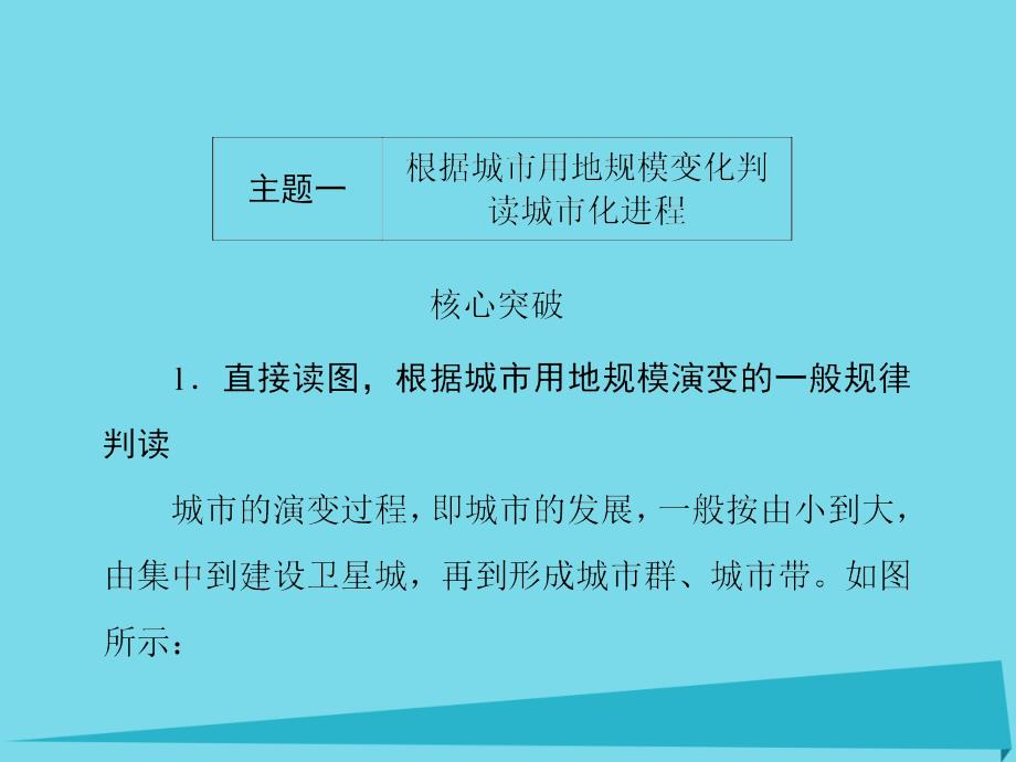 高考地理一轮复习第七章城与城化第3讲微城化进程示意图的判读 2.ppt_第3页