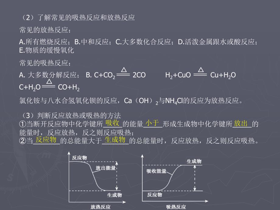 高考化学一轮复习苏教高中化学必修2化学反应与能量变化 复习.ppt_第4页