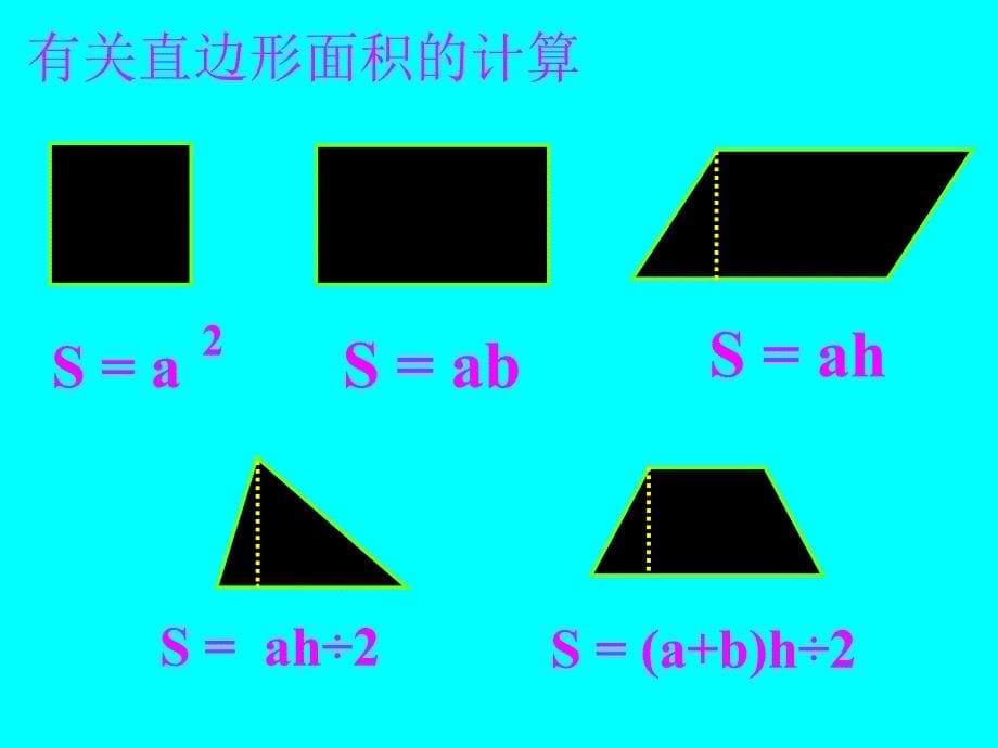 圆的面积课件2复习课程_第5页