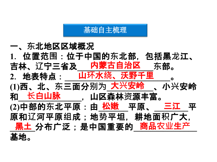 高中地理 第二章第三节中国东北地区农业的可持续发展 中图必修3.ppt_第4页