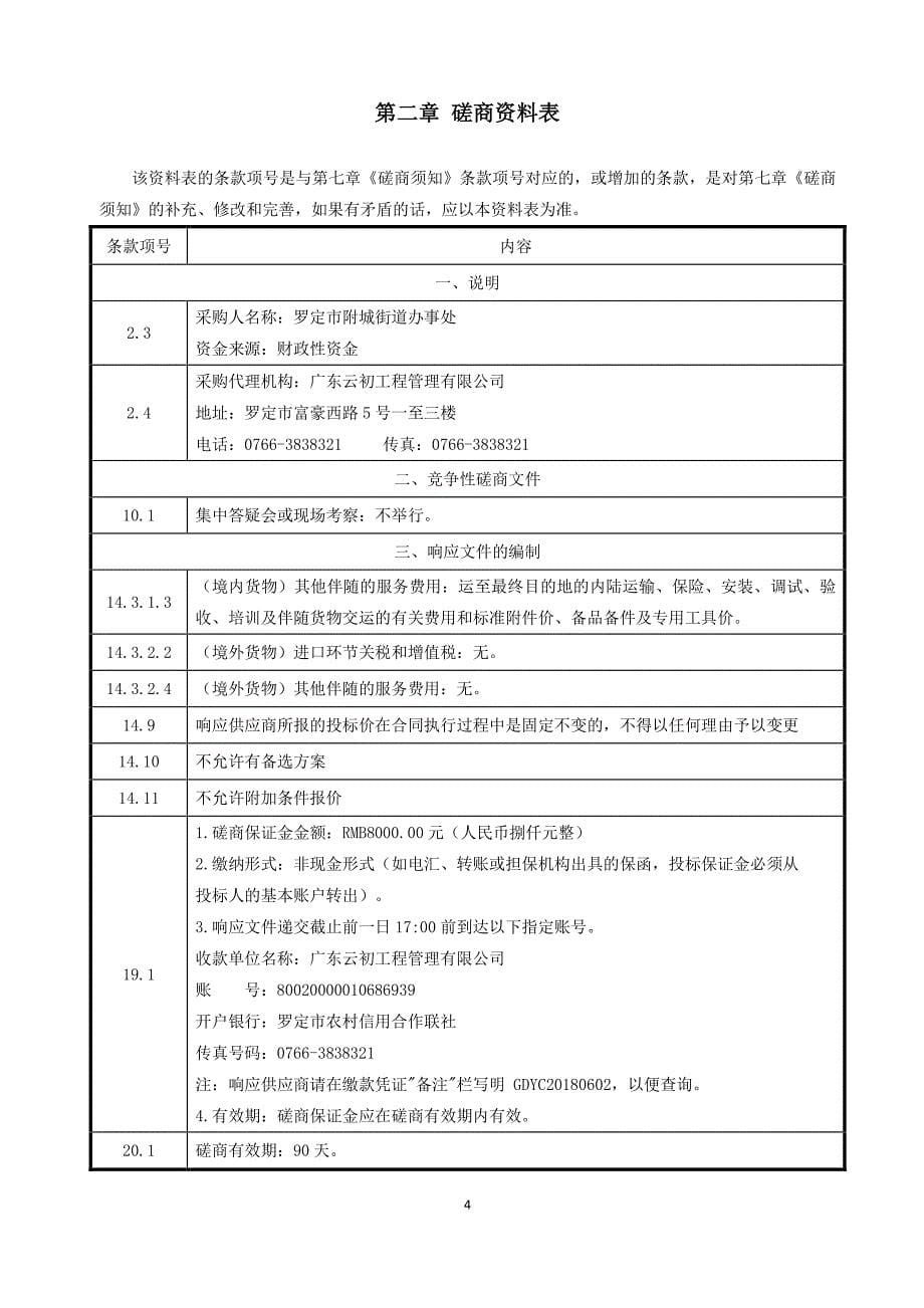 附城街一中门前排水渠道改建工程招标文件_第5页