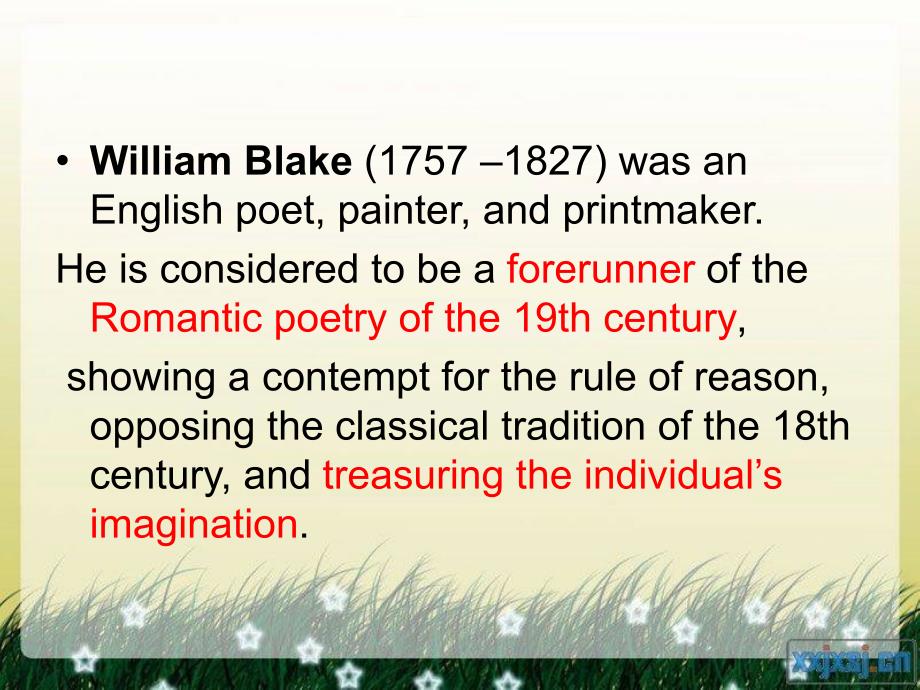 英国诗歌欣赏威廉布莱克《小羔羊》thelamb_第1页