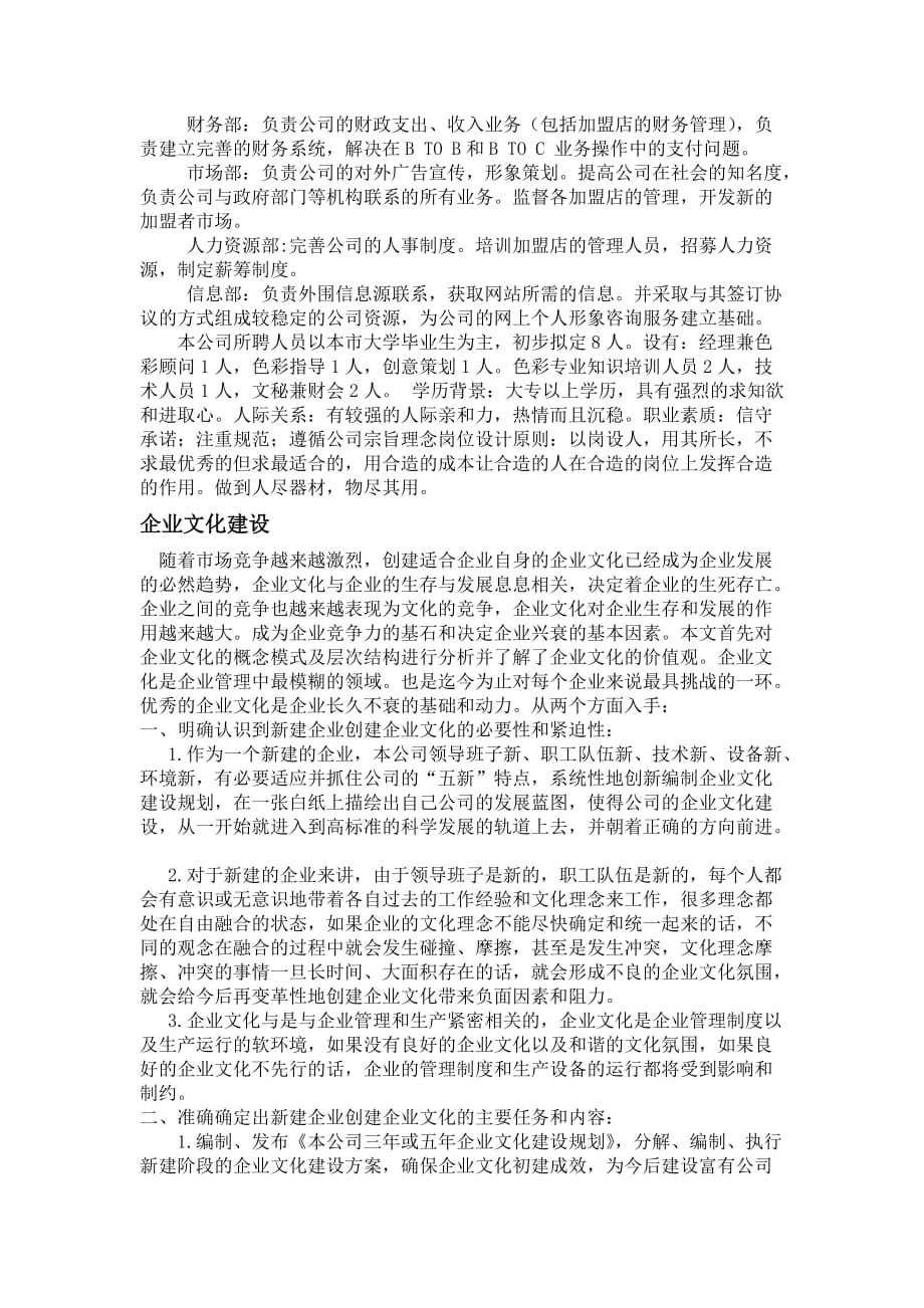 企业电子商务计划书_第3页