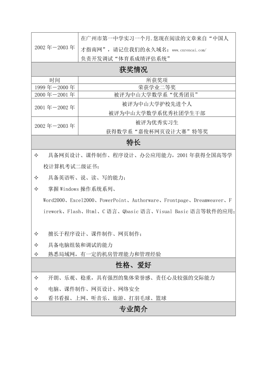 带内容表格_第2页