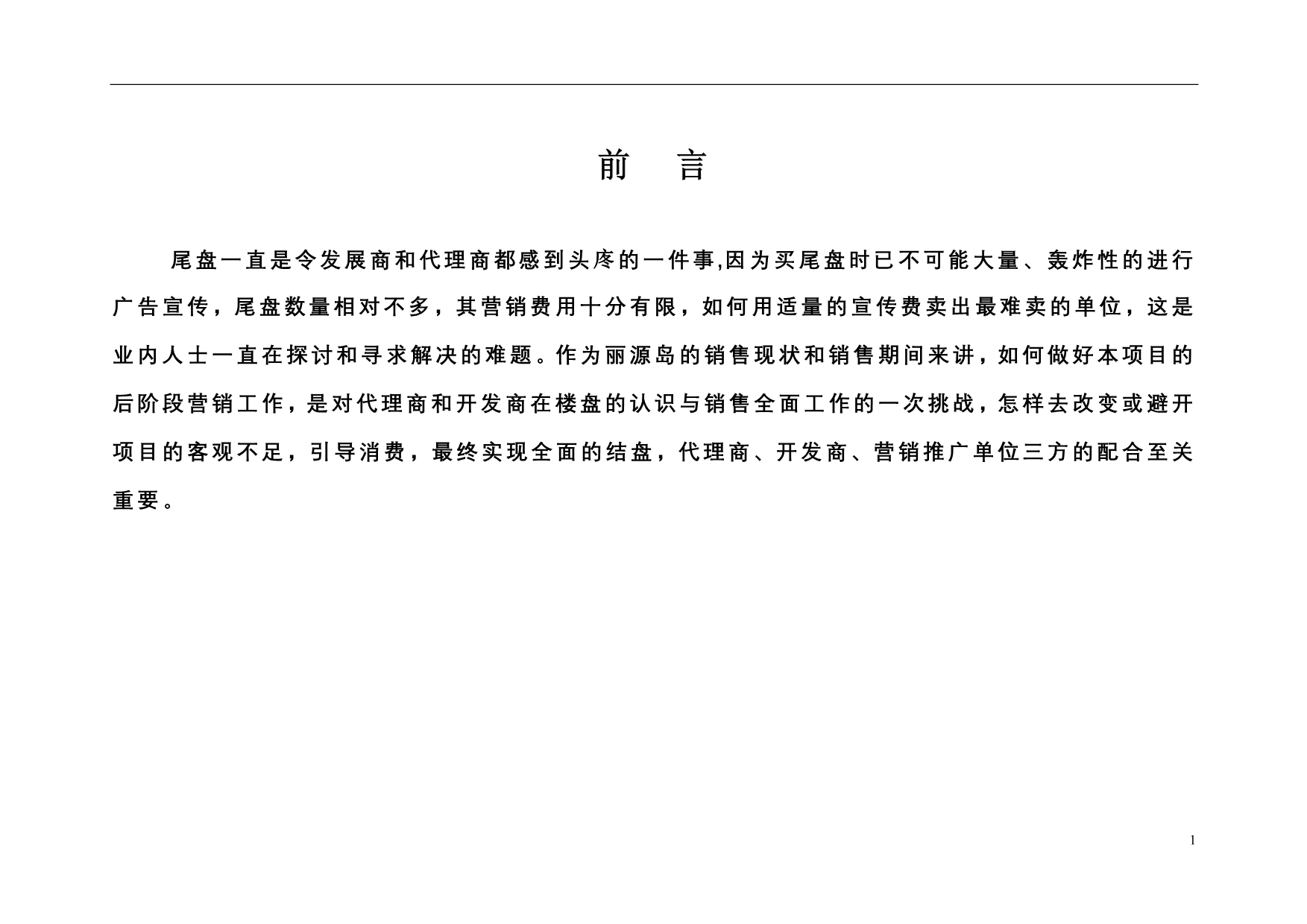 （营销报告）重庆丽源岛尾盘营销执行报告_第2页