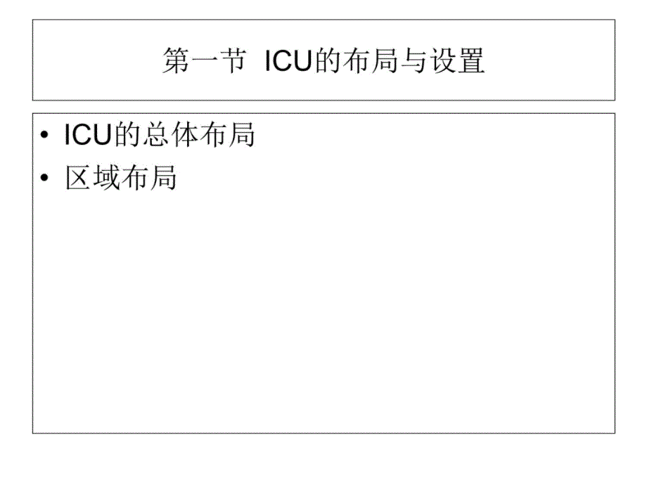 第四章--ICU的设置与管理说课讲解_第3页
