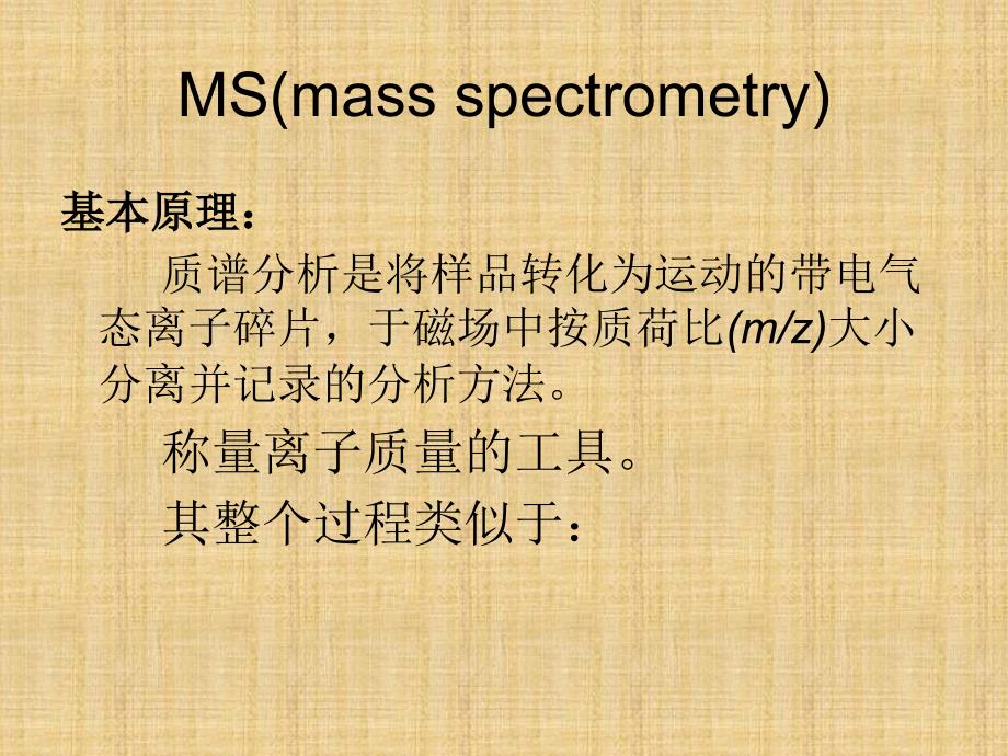 精编制作质谱基础知识pptPPT课件_第2页