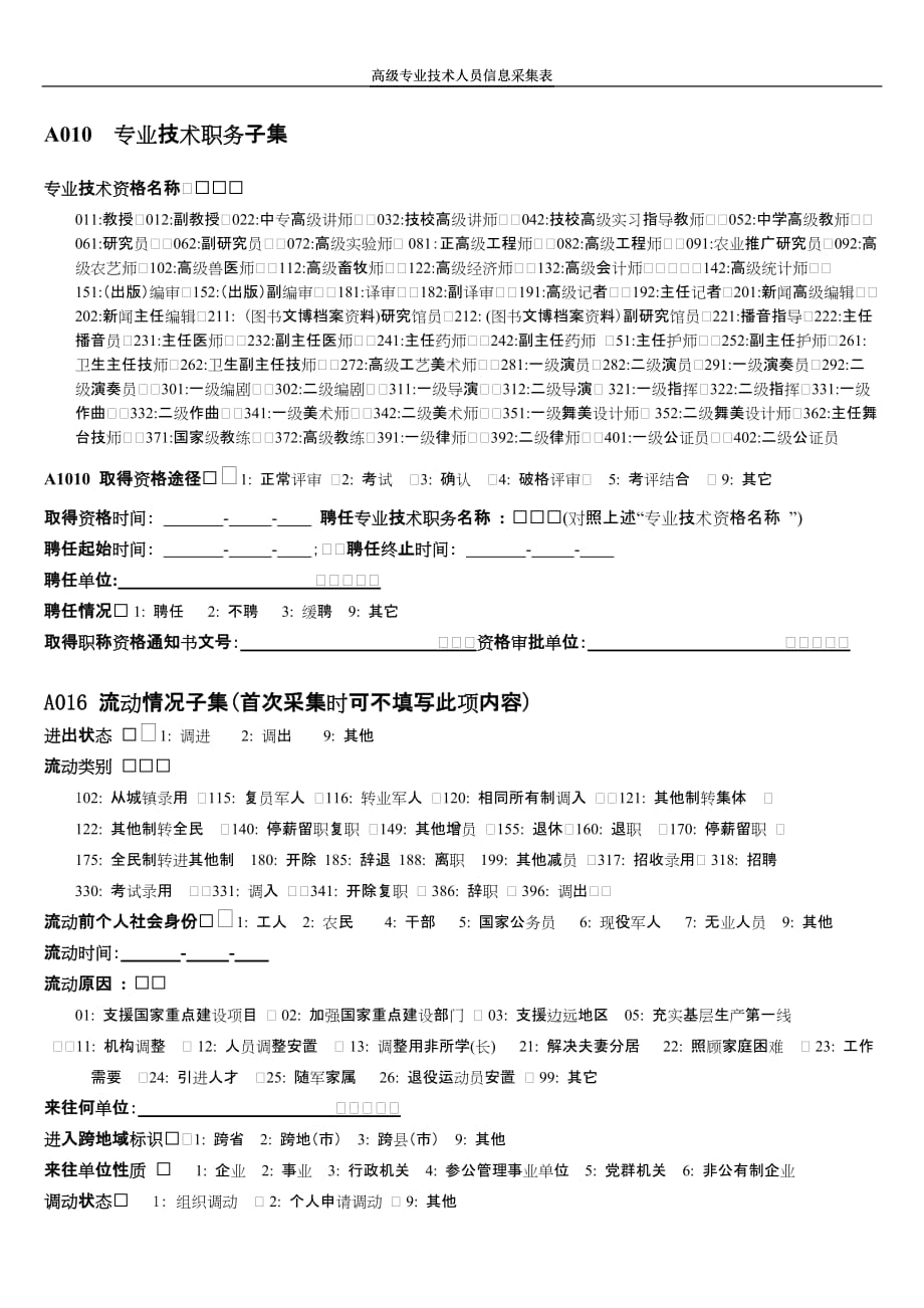 （信息技术）高级专业技术人员信息采集表_第3页