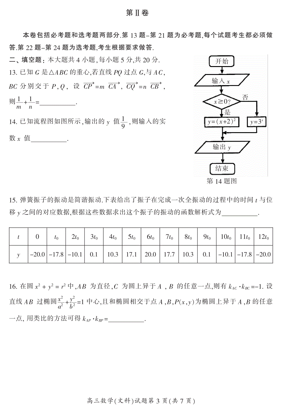 湖南郴州高三数学第三次教学质量监测文PDF .pdf_第4页