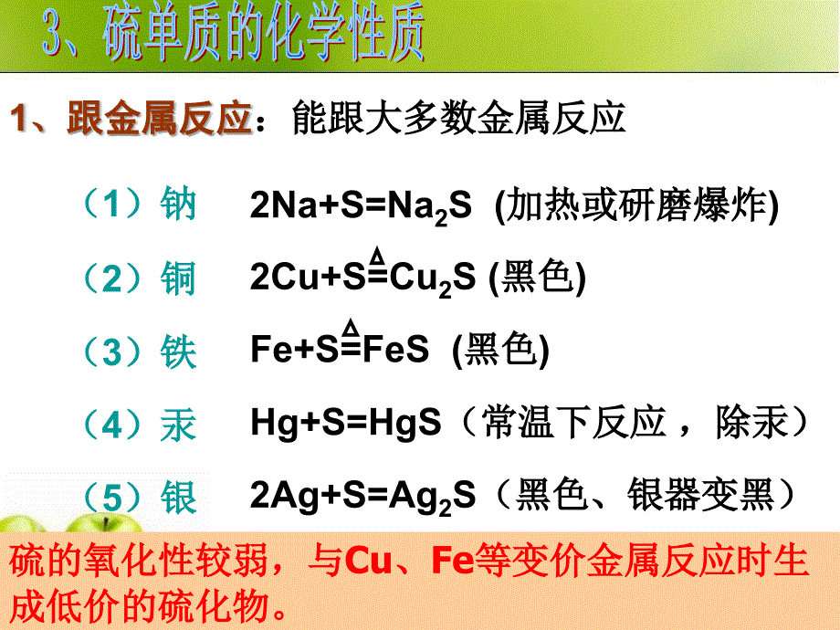 高三化学第一轮复习硫及其化合物讲课资料_第4页