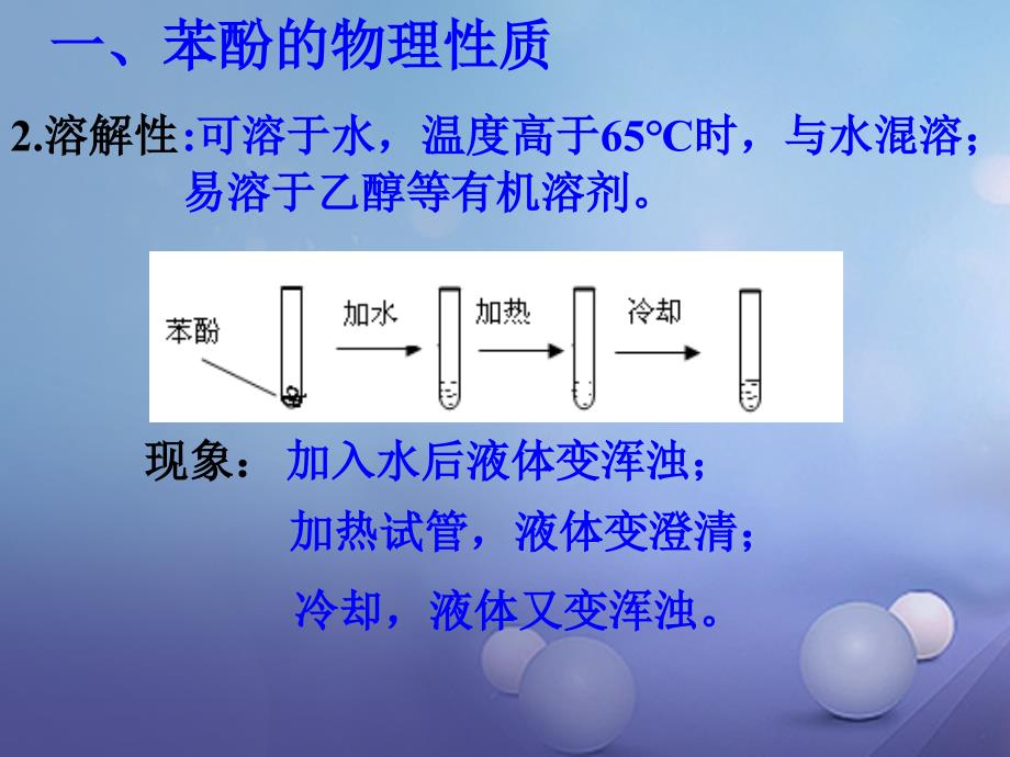 广东揭阳高中化学第三章烃的含氧衍生物3.1醇酚苯酚选修5.ppt_第3页