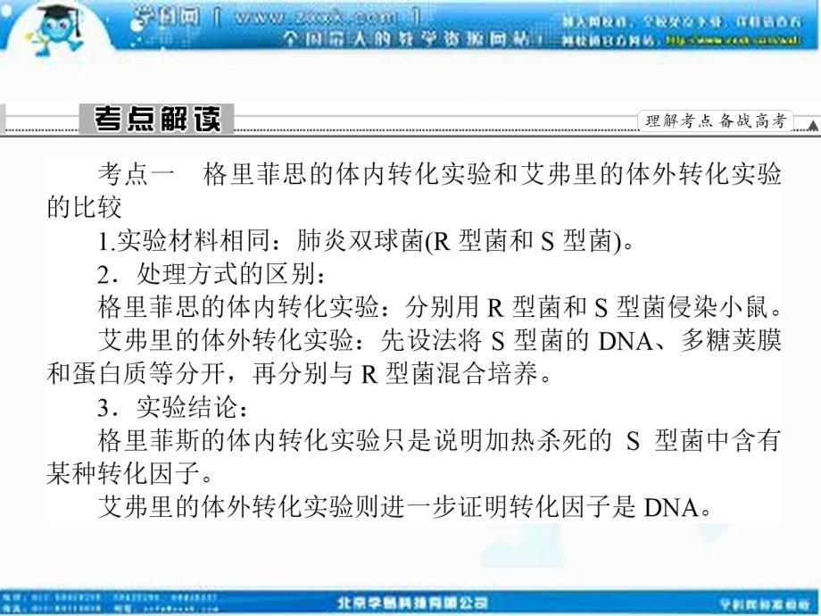 2013届高考新课标生物一轮复习课件：2.3.1DNA是主要的遗传物质教程文件_第2页