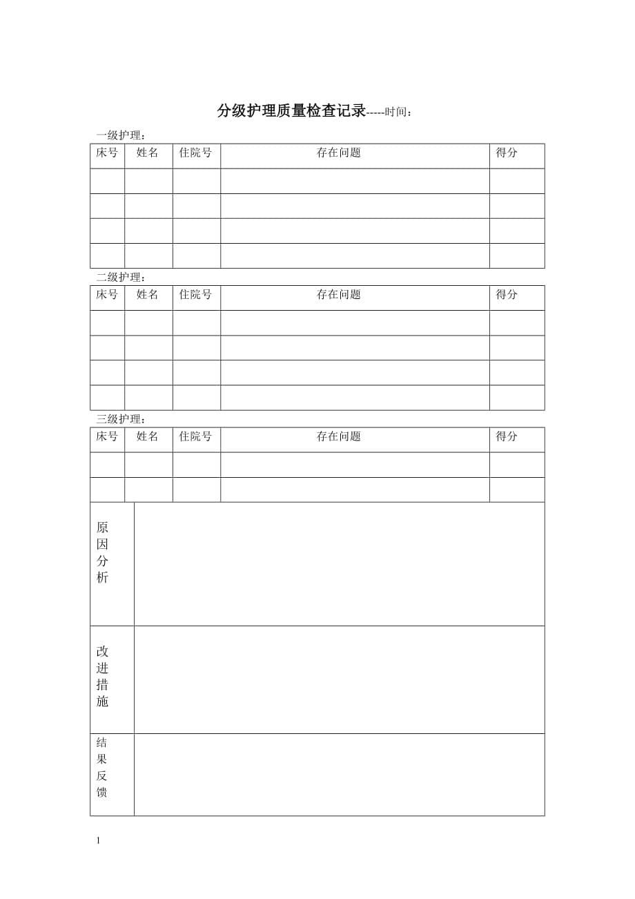 分级护理检查表格幻灯片资料_第5页