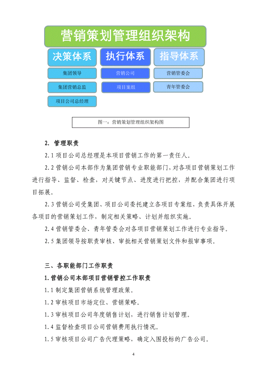 （企业管理手册）绿城营销策划管理标准化手册_第4页