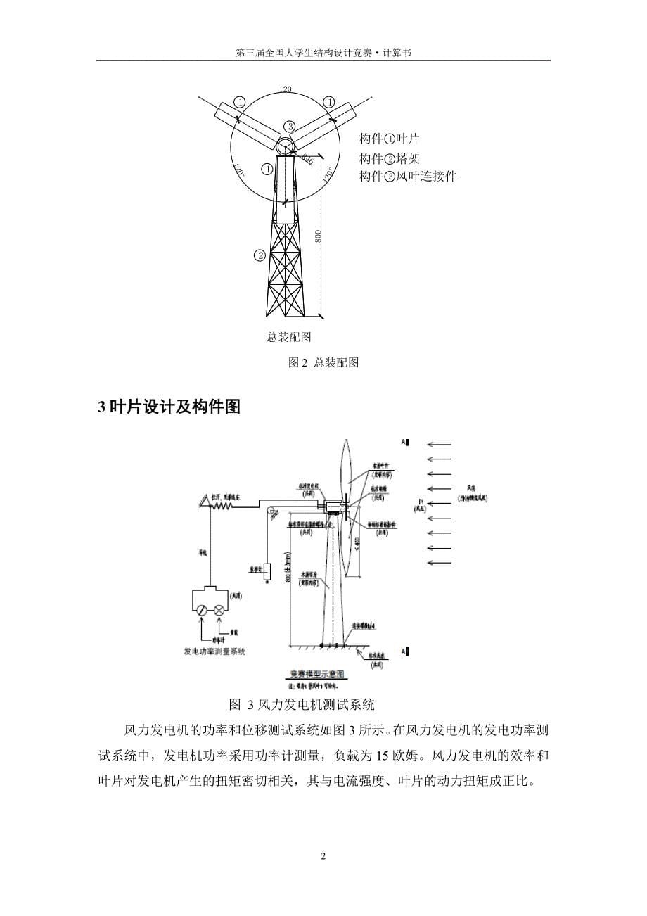 2009全国大学生结构设计竞赛计算书_第5页