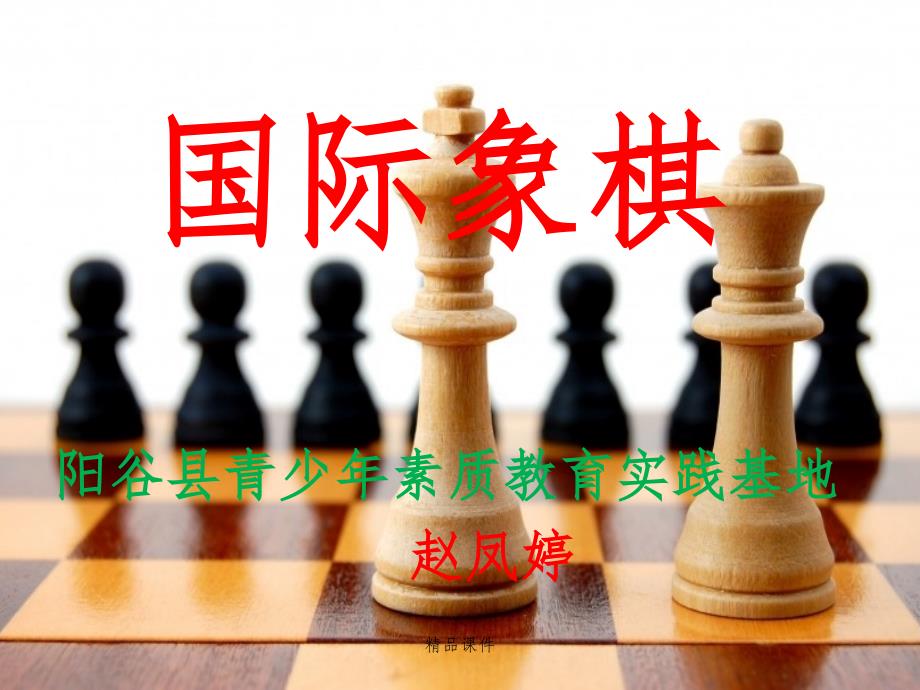 国际象棋教学ppt课件_第1页