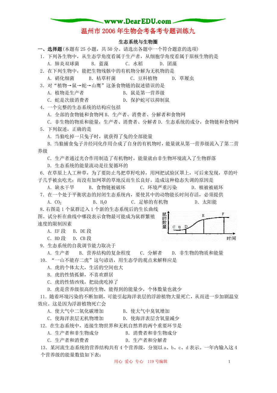 温州生物会考训练九.doc_第1页