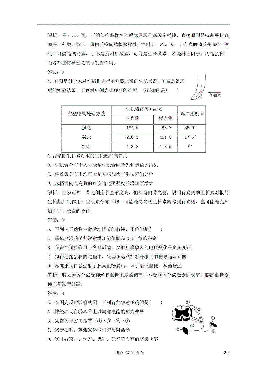 高考生物二轮第四部分高考倒计时8天保温训练七复习.doc_第2页