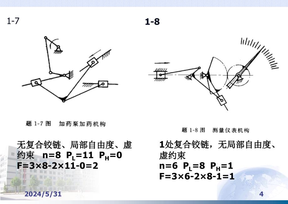 机械设计基础习题讲解ppt课件_第4页